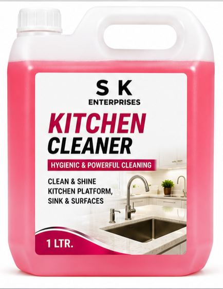 S K Enterprises Kitchen Cleaner 1 litre pack for hygienic and powerful cleaning